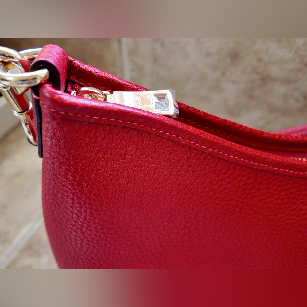 Coach Outlet Laurel Shoulder Bag - Red - Picture 9 of 9